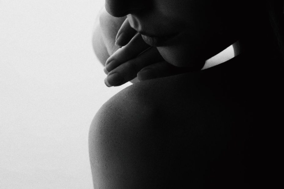 Intimate boudoir setting