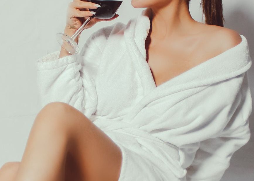 Intimate boudoir setting