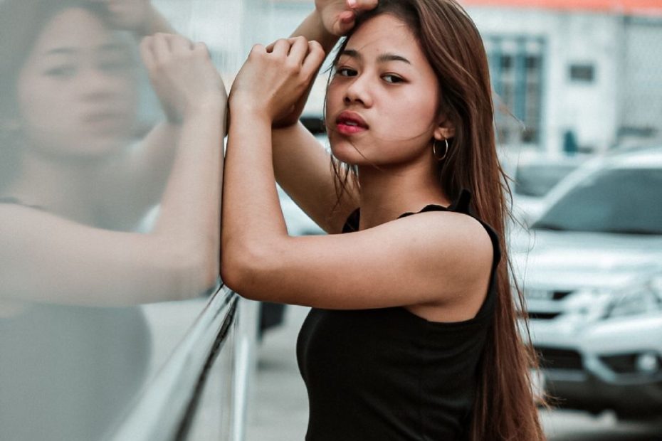 Attractive young woman