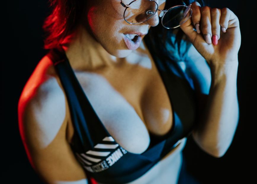 Attractive young woman